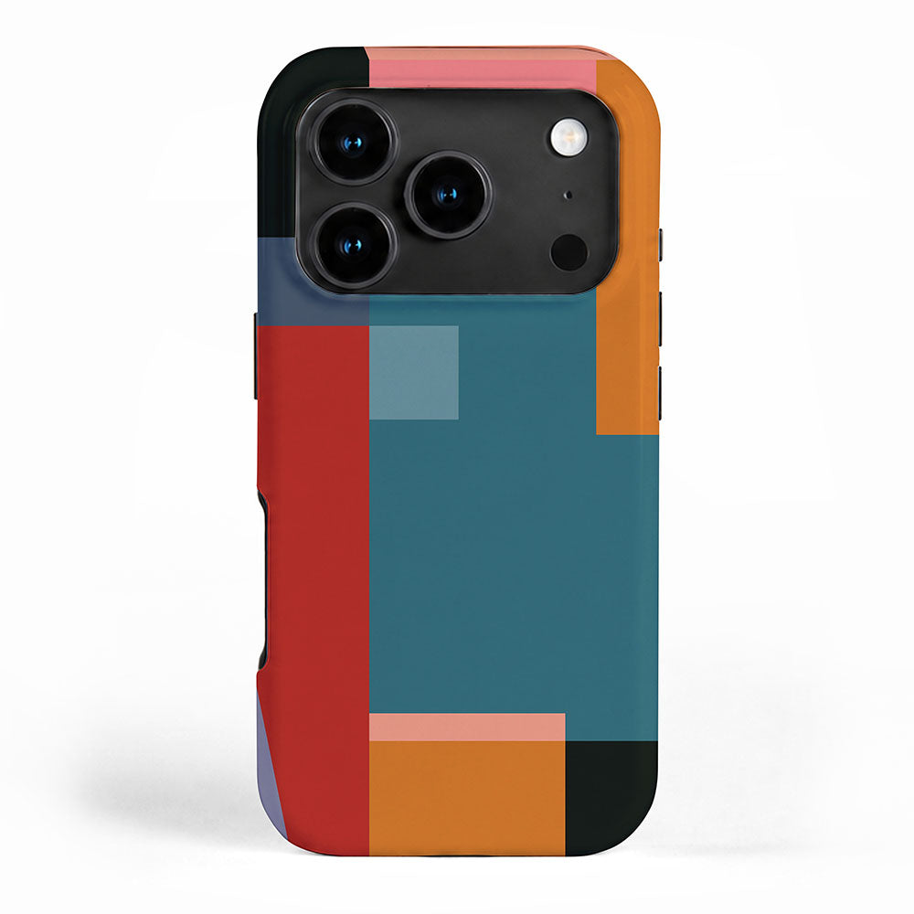 geometric abstract 252 iPhone Case Gallery Image 1