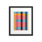 geometric abstract 263 Framed Art Print Gallery Image 5
