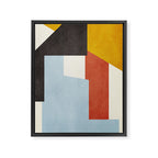 geometric abstract 36 Framed Canvas Print Gallery Image 6