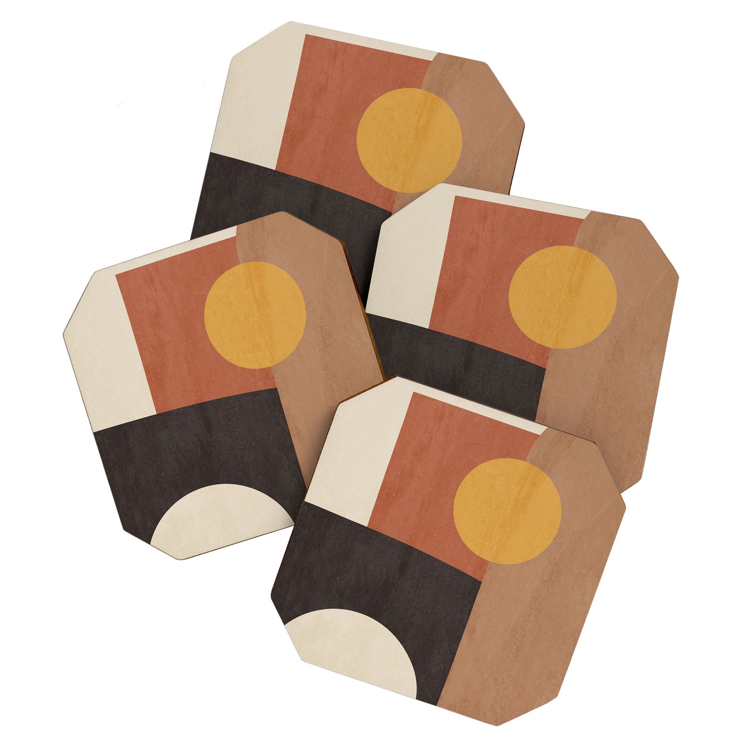 geometric abstract 41 Coaster Gallery Image 1