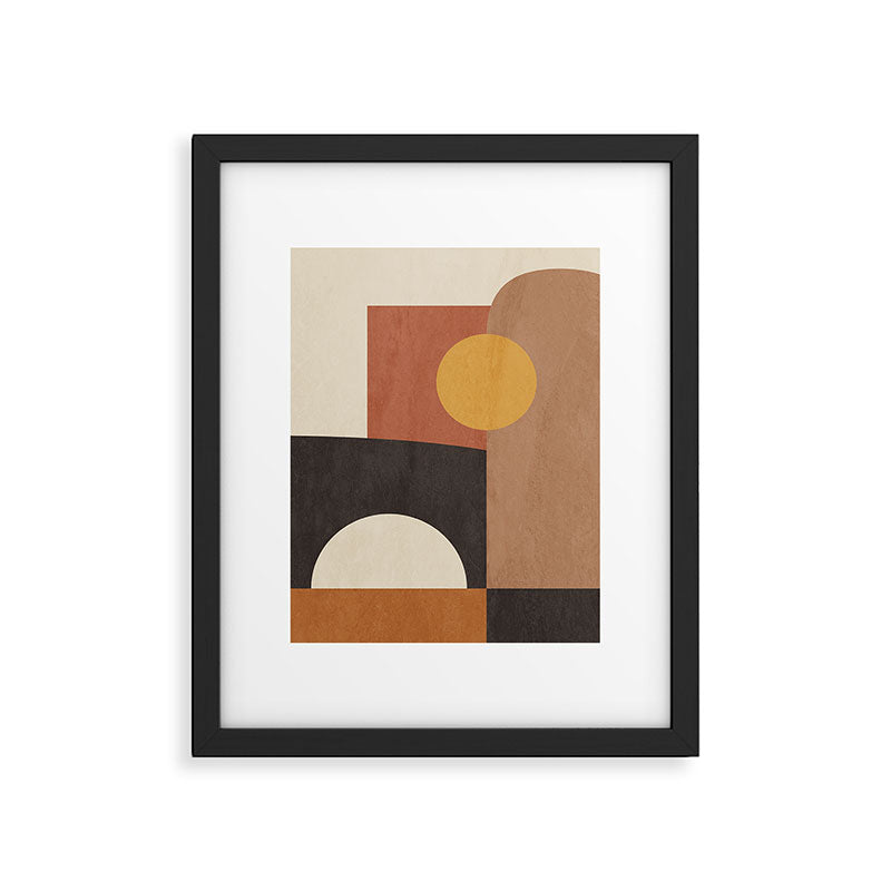 geometric abstract 41 Framed Art Print Gallery Image 6