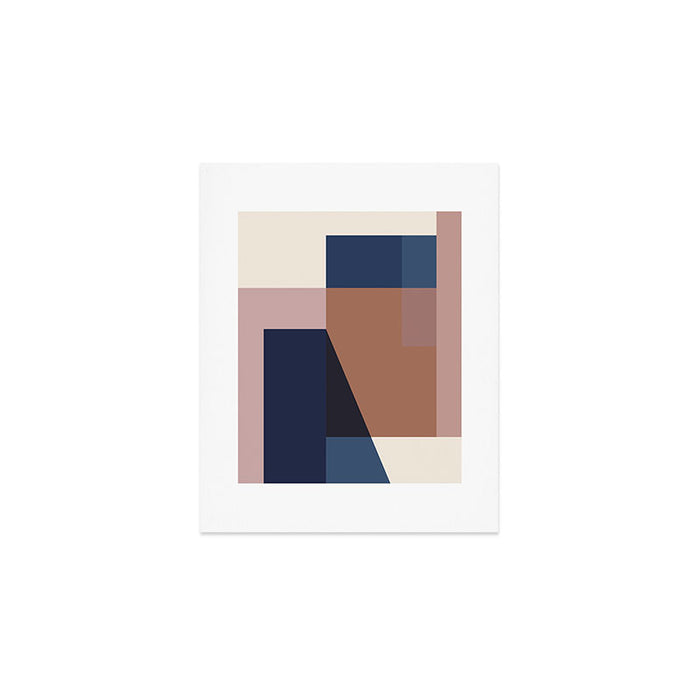 geometric abstract 45 Art Print Gallery Image 1