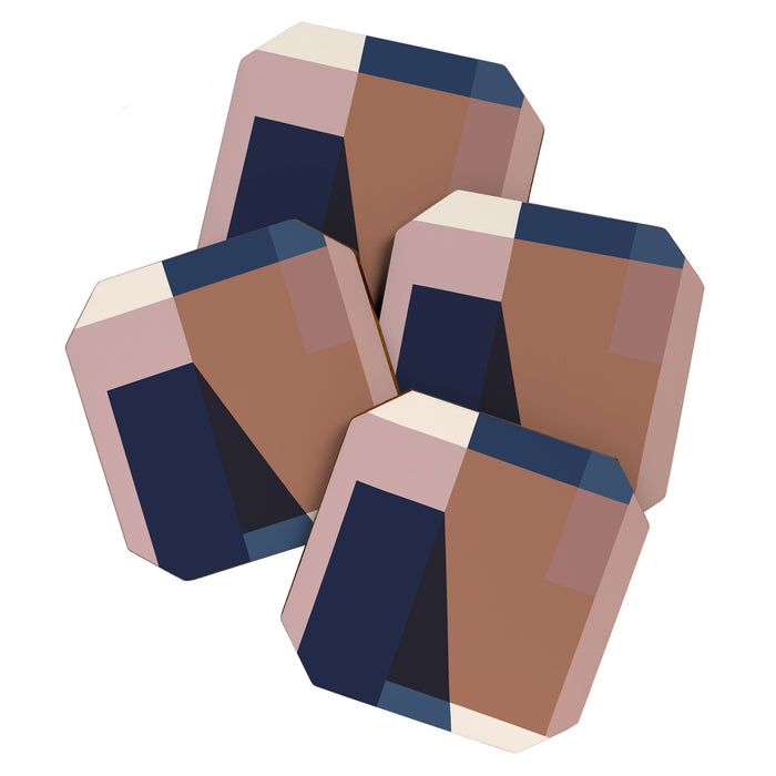 geometric abstract 45 Coaster Gallery Image 1