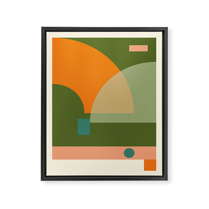 geometric abstract 50 Framed Canvas Print Gallery Image 6