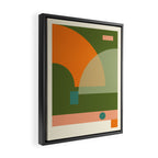 geometric abstract 50 Framed Canvas Print Gallery Image 2