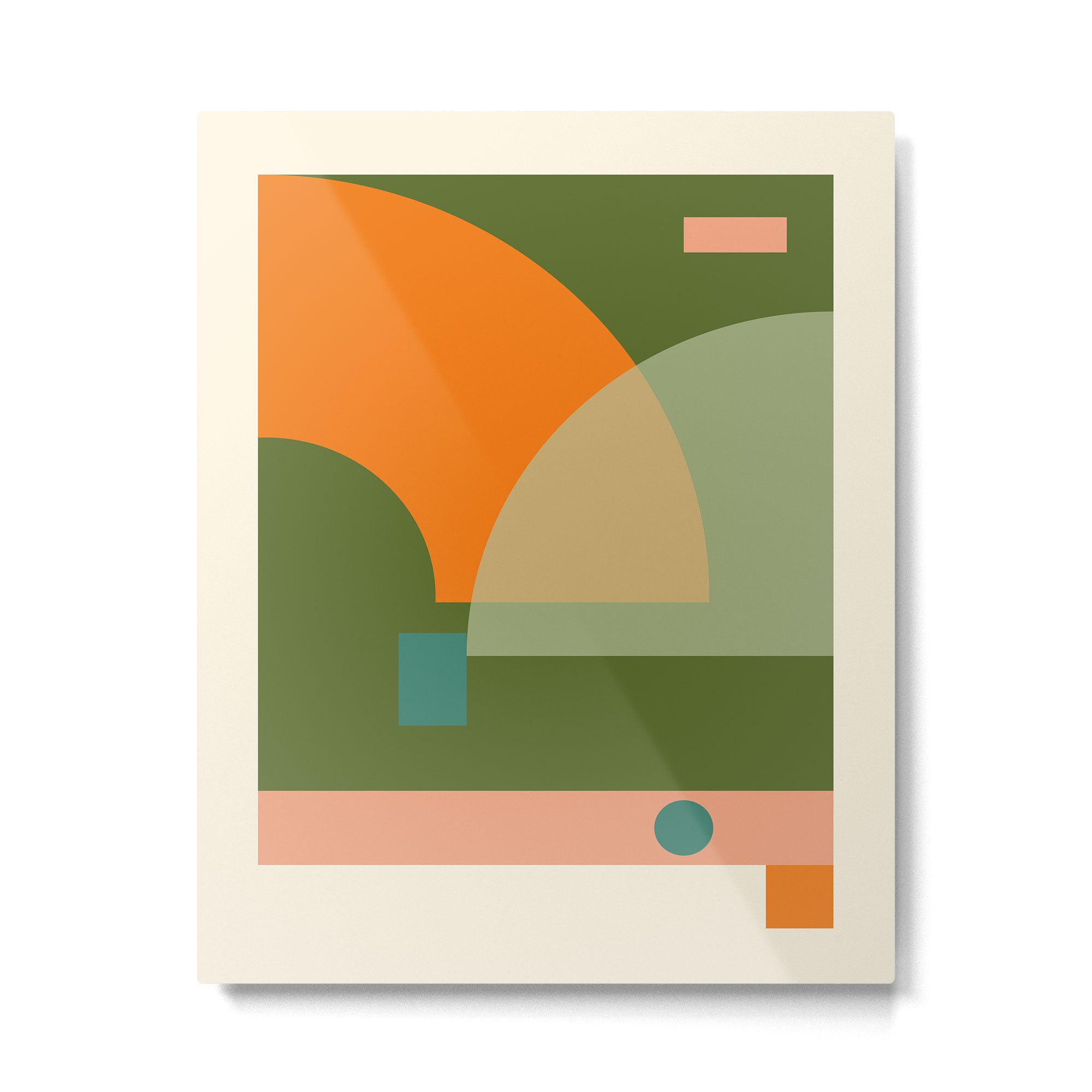 geometric abstract 50 Metal Print Gallery Image 4