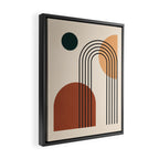 geometric abstract 59 Framed Canvas Print Gallery Image 2