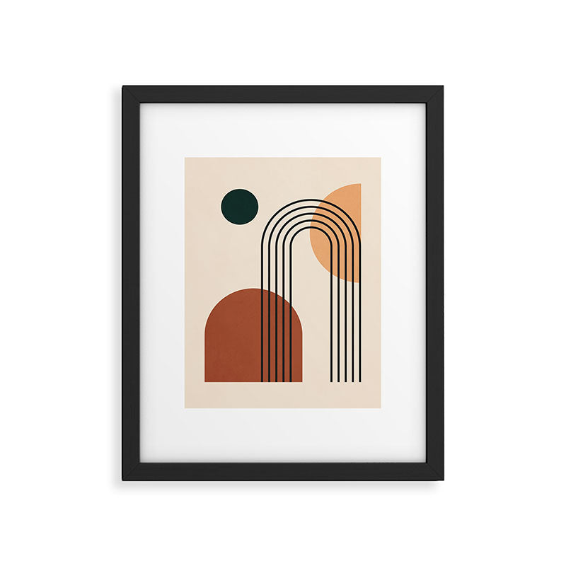 geometric abstract 59 Framed Art Print Gallery Image 5