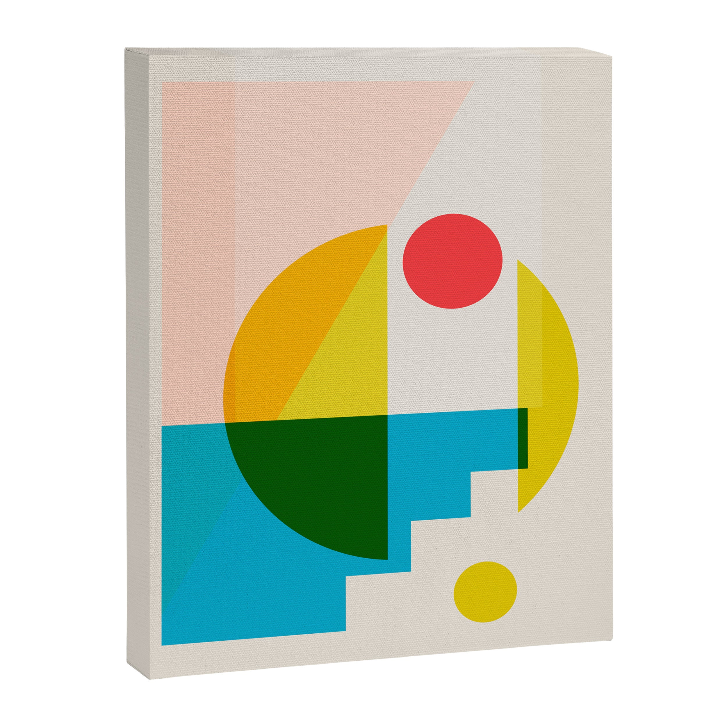 geometric abstract 8 Canvas Print Gallery Image 6