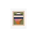 Geometric Abstract Vase 3 Art Print Gallery Image 1