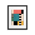 Geometric Abstraction 100 Framed Art Print Gallery Image 5