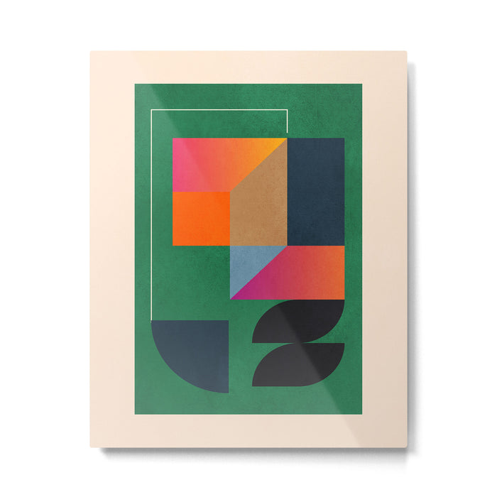 Geometric Abstraction 109 Metal Print Gallery Image 1