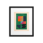Geometric Abstraction 109 Framed Art Print Gallery Image 5