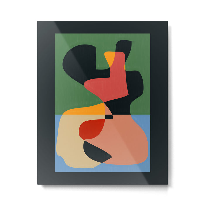 Geometric Abstraction 132 Metal Print Gallery Image 1