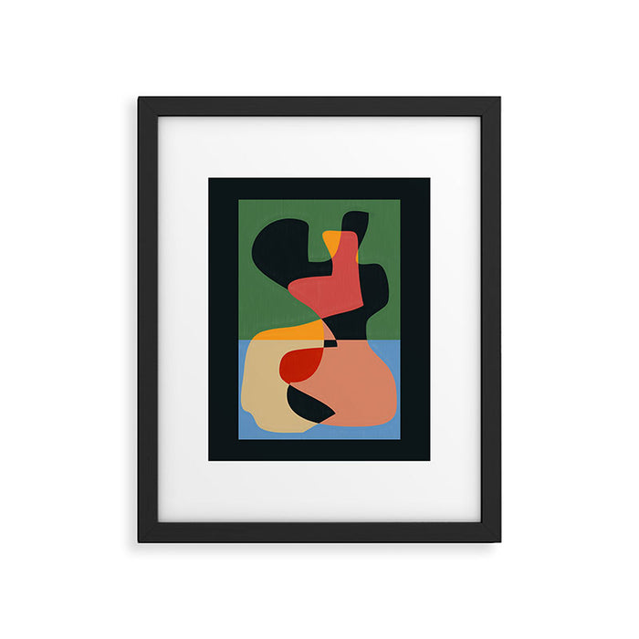 Geometric Abstraction 132 Framed Art Print Gallery Image 1
