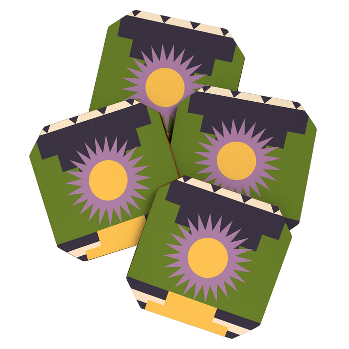 Geometric Abstraction 14 Coaster Gallery Image 1