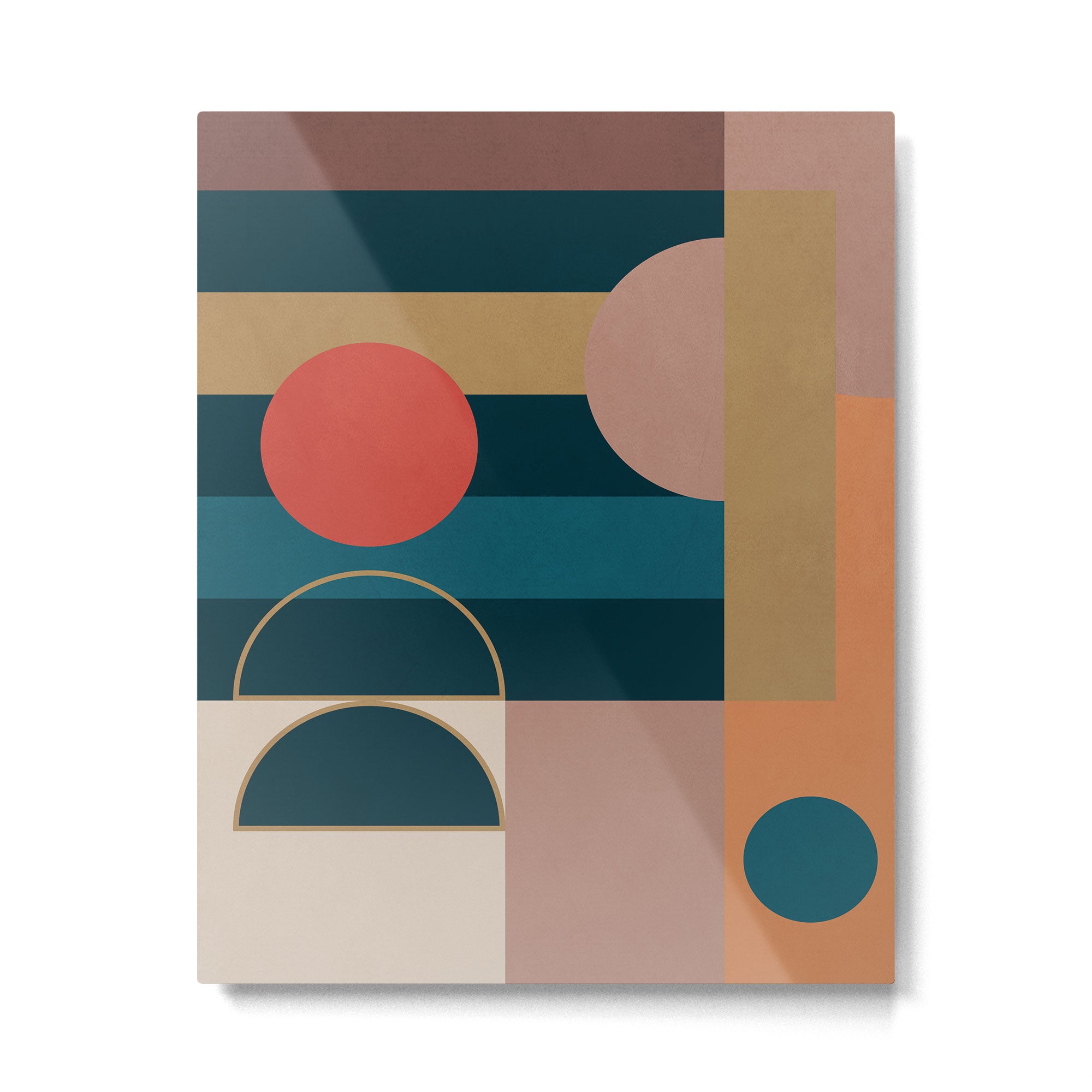 Geometric Abstraction 183 Metal Print Gallery Image 4