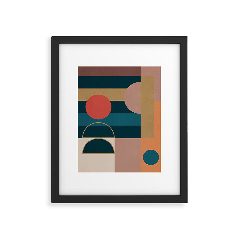 Geometric Abstraction 183 Framed Art Print Gallery Image 5