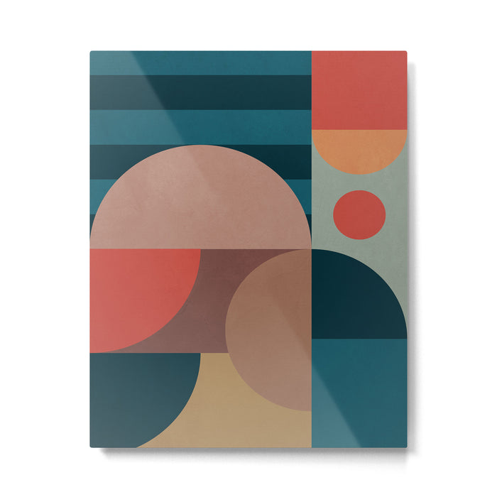 Geometric Abstraction 190 Metal Print Gallery Image 1