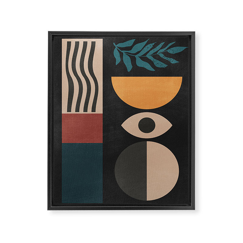 Geometric Abstraction 237 Framed Canvas Print Gallery Image 6