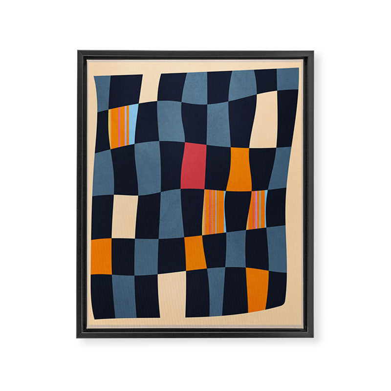 Geometric Abstraction 238 Framed Canvas Print Gallery Image 6