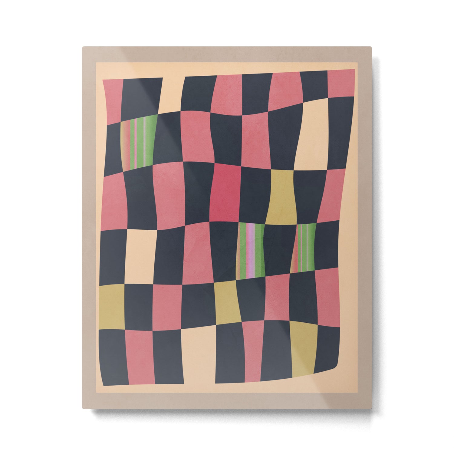 Geometric Abstraction 241 Metal Print Gallery Image 4