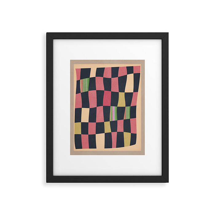 Geometric Abstraction 241 Framed Art Print Gallery Image 1