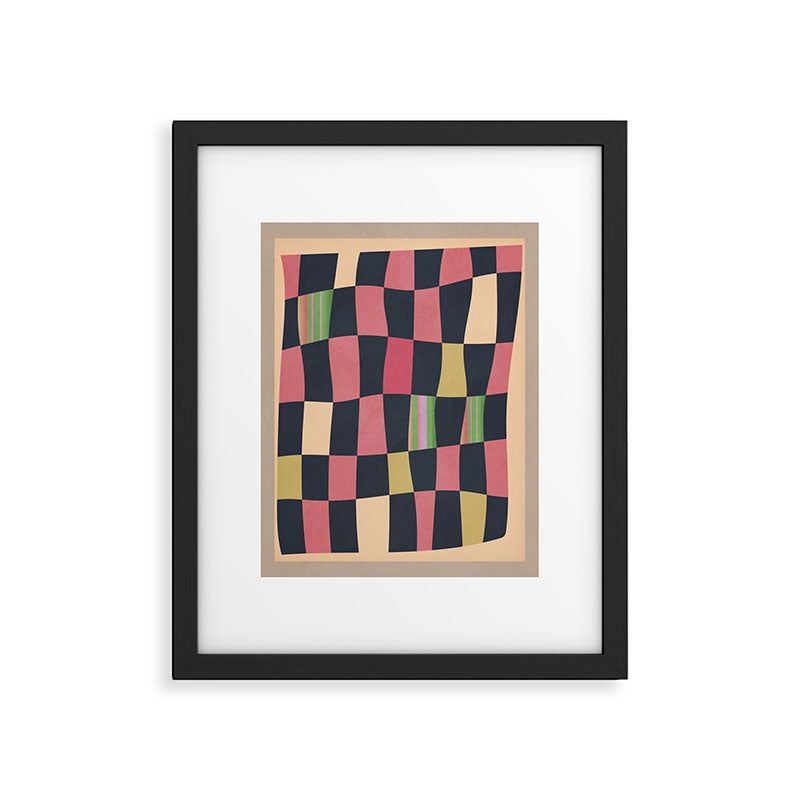 Geometric Abstraction 241 Framed Art Print Gallery Image 5