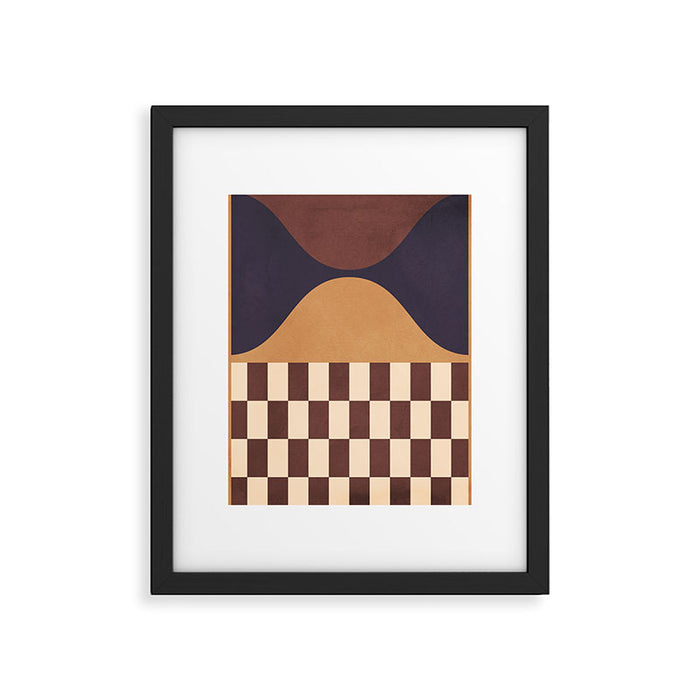 Geometric Abstraction 262 Framed Art Print Gallery Image 1