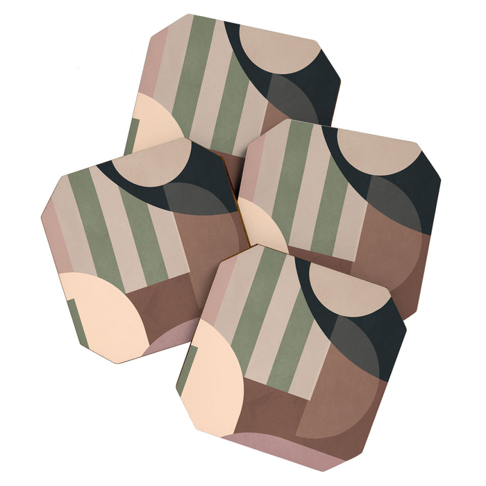 Geometric Abstraction 263 Coaster Gallery Image 1