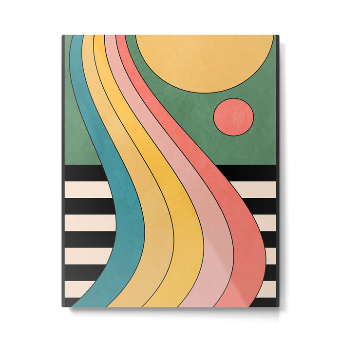 Geometric Abstraction 47 Metal Print Gallery Image 1