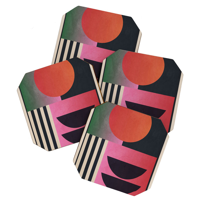 Geometric Abstraction 54 Coaster Gallery Image 1