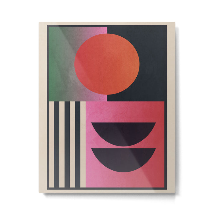 Geometric Abstraction 54 Metal Print Gallery Image 1