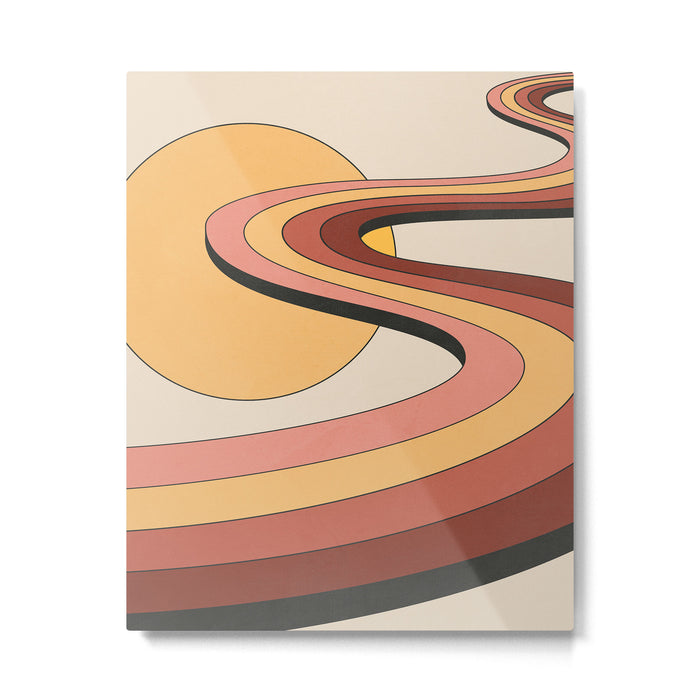 Geometric Abstraction 59 Metal Print Gallery Image 1