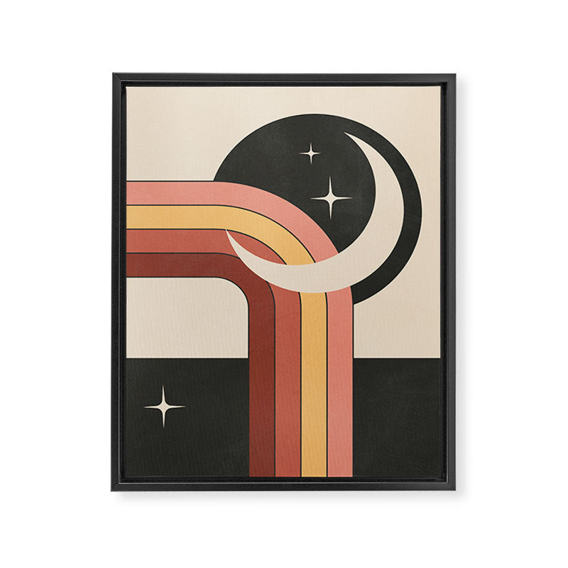 Geometric Abstraction 60 Framed Canvas Print Gallery Image 6