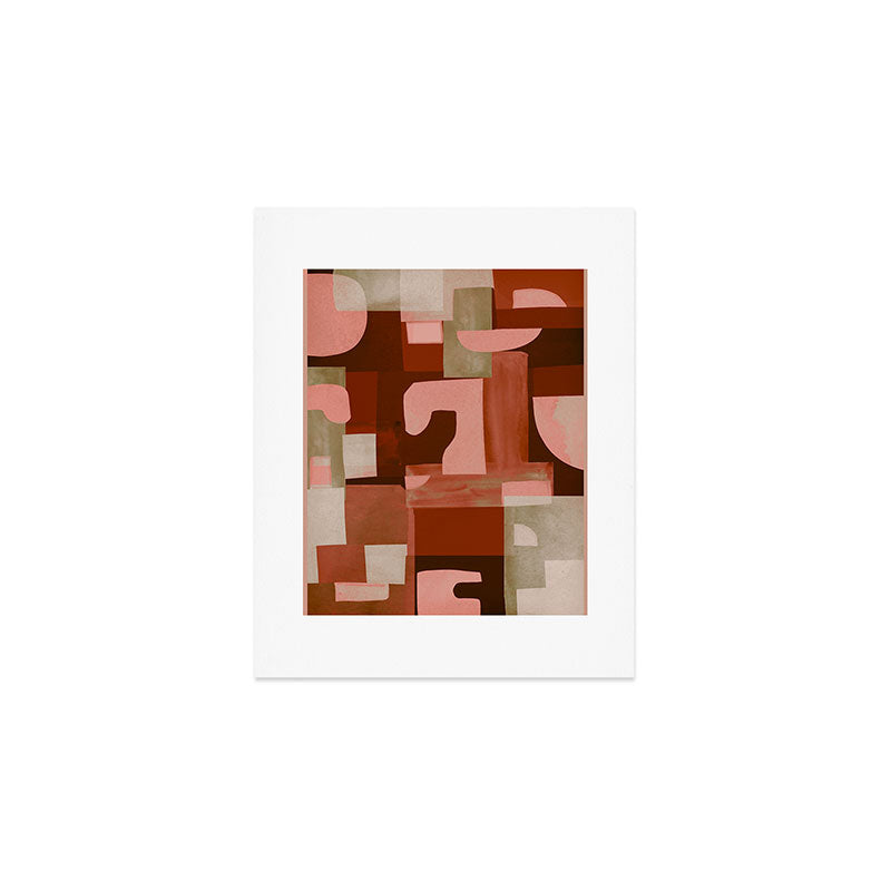 Geometric Collage 11 Art Print Gallery Image 1