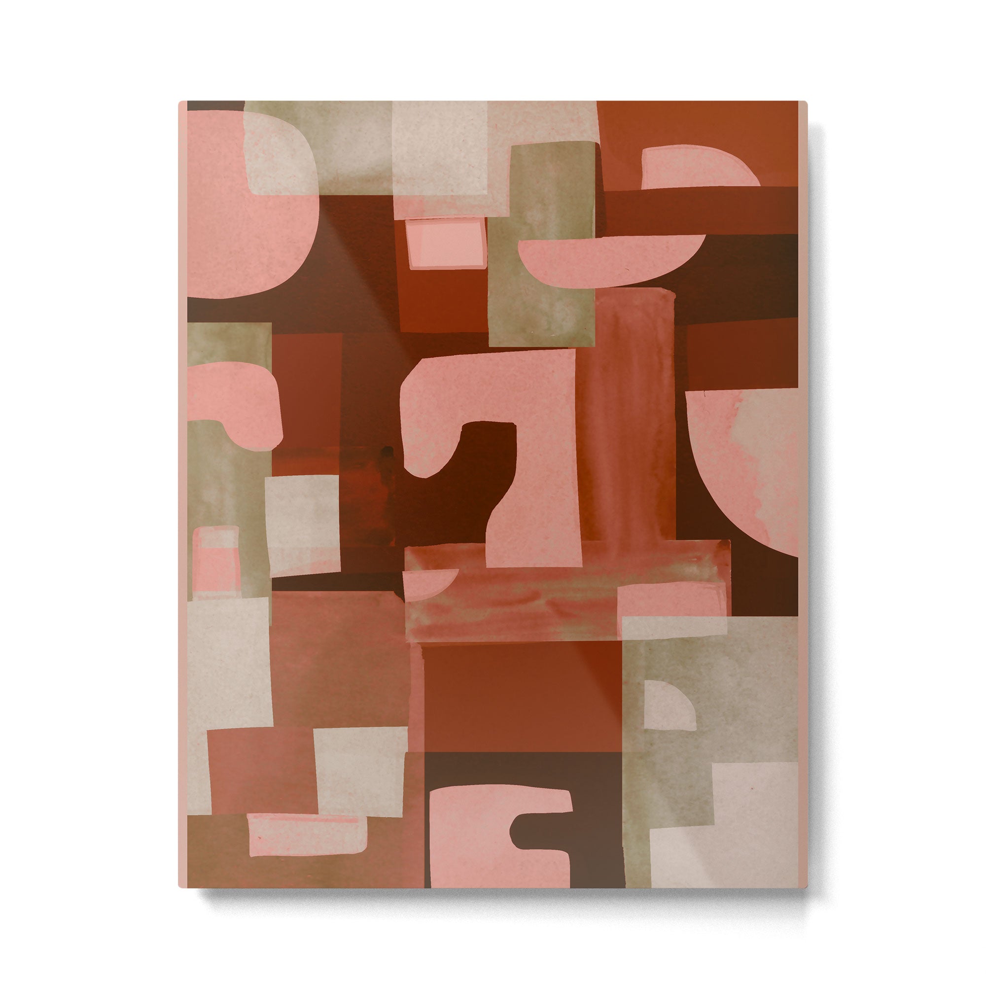 Geometric Collage 11 Metal Print Gallery Image 4