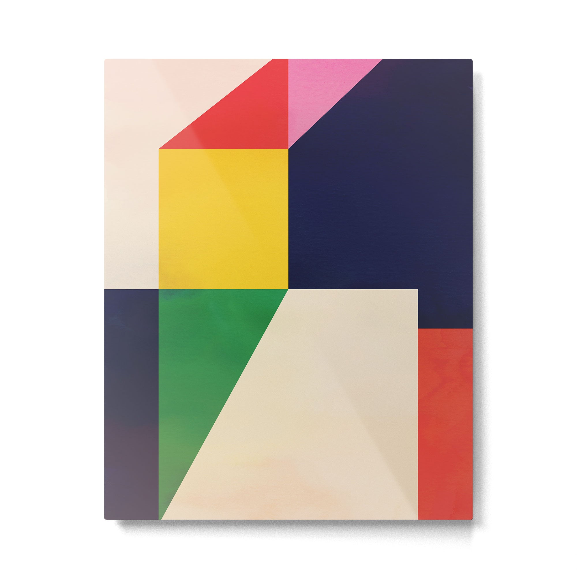 Geometric Shapes 114 Metal Print Gallery Image 4