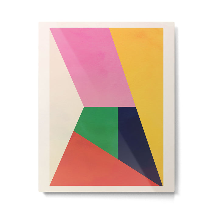 Geometric Shapes 120 Metal Print Gallery Image 1