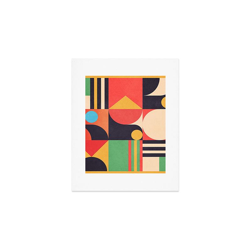 Geometric Shapes 134 Art Print Gallery Image 1