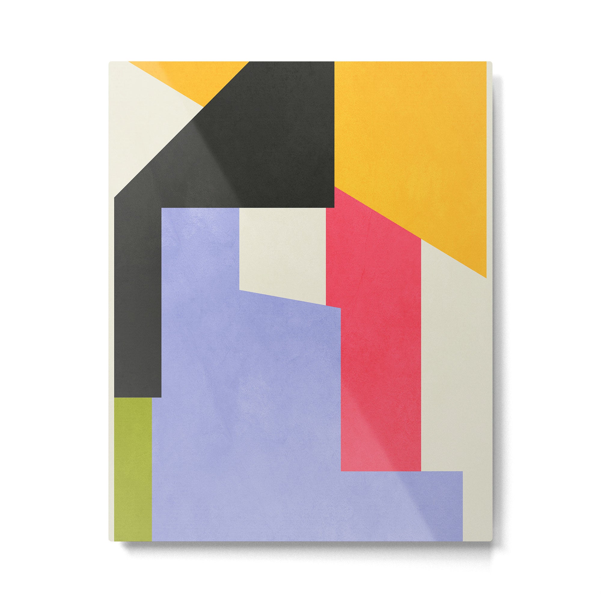 Geometric Shapes 14 Metal Print Gallery Image 4