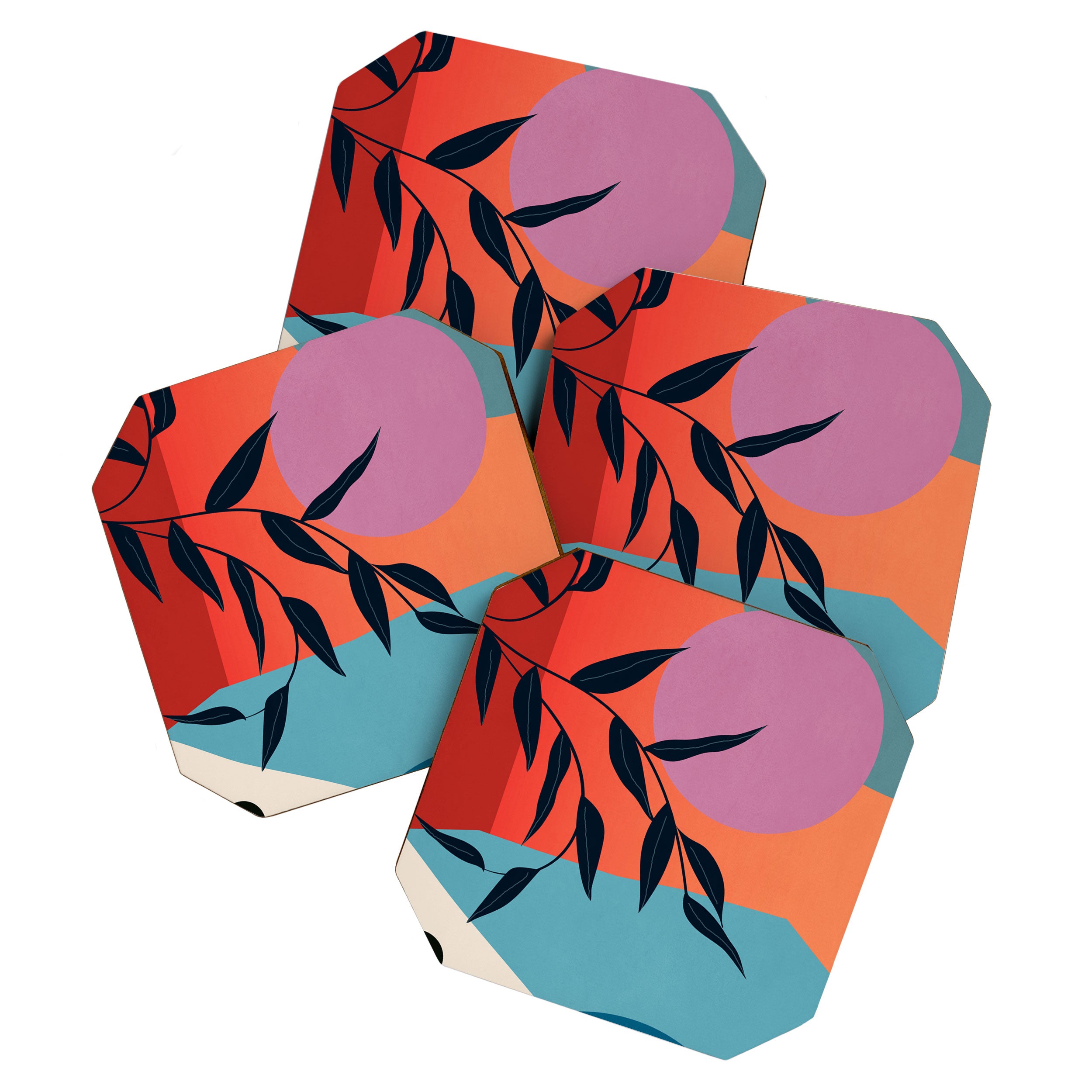 Geometric Shapes 140 Coaster Gallery Image 1