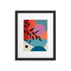 Geometric Shapes 140 Framed Art Print Gallery Image 5