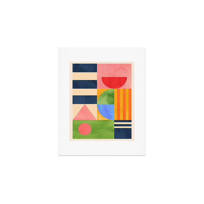 Geometric Shapes 148 Art Print Gallery Image 1