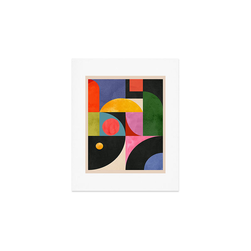 Geometric Shapes 150 Art Print Gallery Image 1