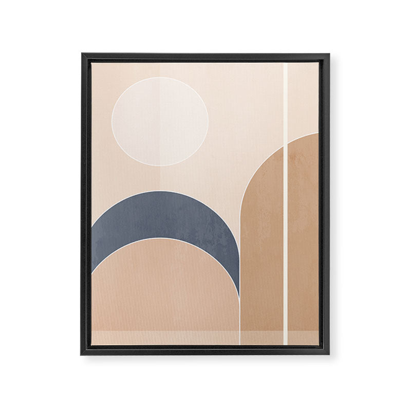 Geometric Shapes 16 Framed Canvas Print Gallery Image 6