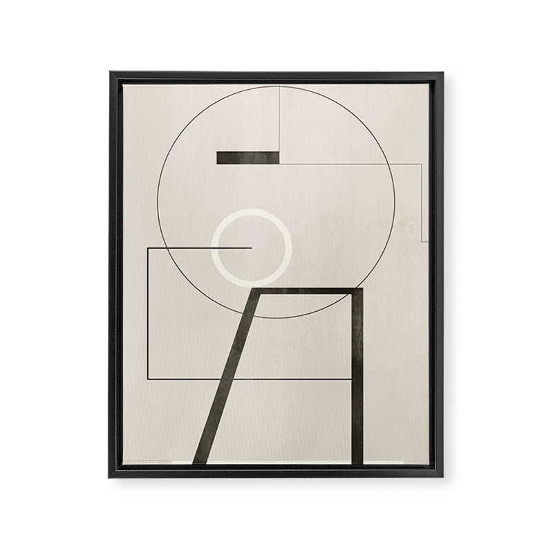 Geometric Shapes 17 Framed Canvas Print Gallery Image 6