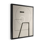 Geometric Shapes 17 Framed Canvas Print Gallery Image 2