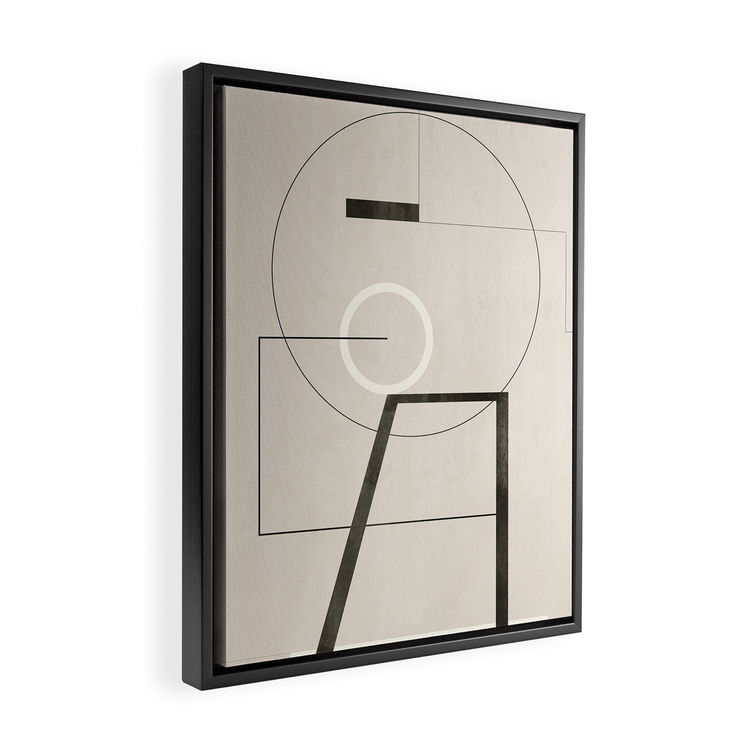 Geometric Shapes 17 Framed Canvas Print Gallery Image 2