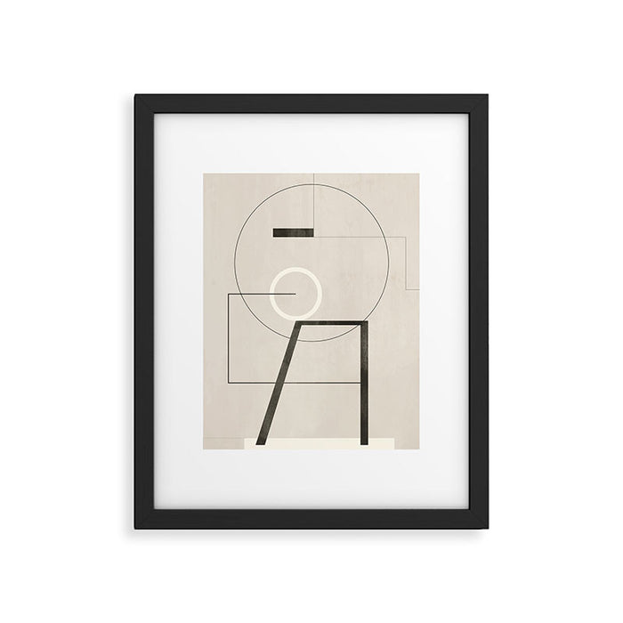 Geometric Shapes 17 Framed Art Print Gallery Image 1